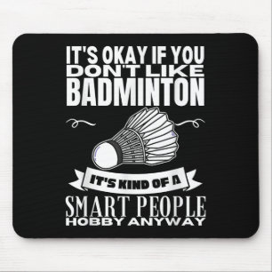 Badminton är avsett för smart People Shuttle Funny Musmatta
