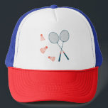 Badminton är för vinnare! Truckerkeps<br><div class="desc">Badminton truckerkeps. Badminton får inte säga något annat. Hand plockade art bara för dig! Kolla min butik för mer design!</div>