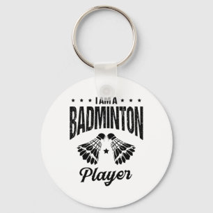 Badminton är mitt livstidsbadminton-spelarskyttel nyckelring