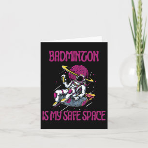 Badminton är mitt trygga rum, Astronaut Racket Shu Kort
