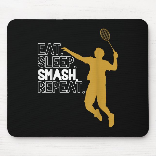Badminton. Ät. Sov. Smeta. Upprepa. Musmatta (Framsidan)
