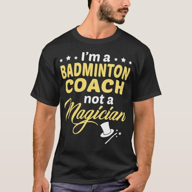 Badminton Badminton badminton T Shirt (Framsida)