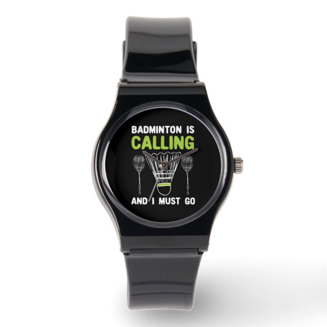 Badminton - Badminton kallar Badminton Gift Armbandsur (Framsida)