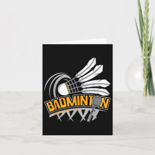 Badminton - Badminton Player Shuttle Birdie Kort
