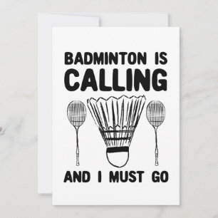 Badminton - Badminton ringer Inbjudningar