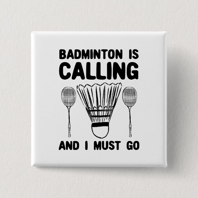 Badminton - Badminton ringer Knapp (Framsida)
