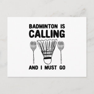 Badminton - Badminton ringer Vykort
