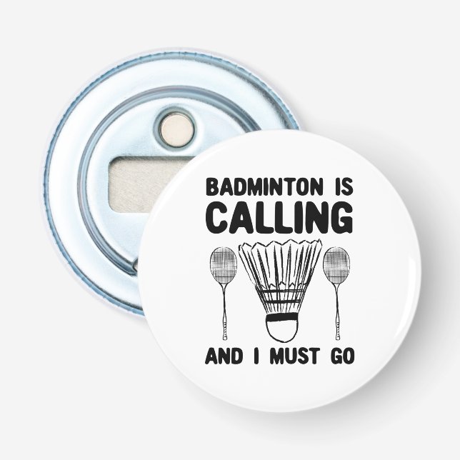 Badminton - Badminton ropar Flasköppnare (Framsidan)