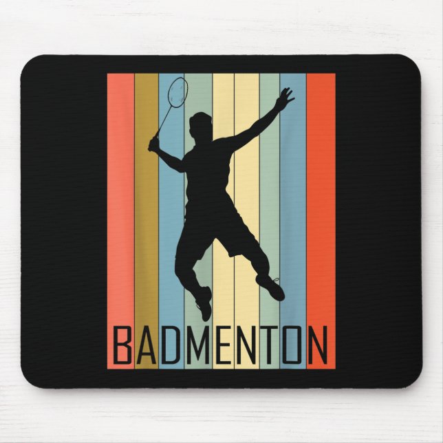 Badminton - Badmintonspelare  Musmatta (Framsidan)