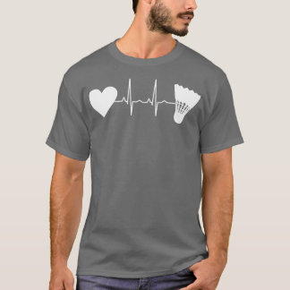 Badminton Boll Heartslag 2 T Shirt
