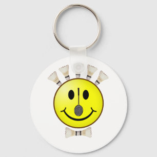 Badminton Bowtie Nyckelring