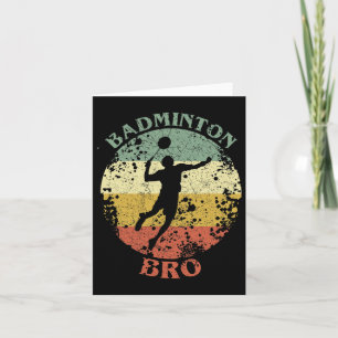 Badminton Bro Distress Vintage Badminton Brother Kort