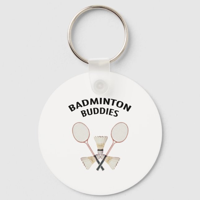 Badminton Buddies Nyckelring (Framsida)