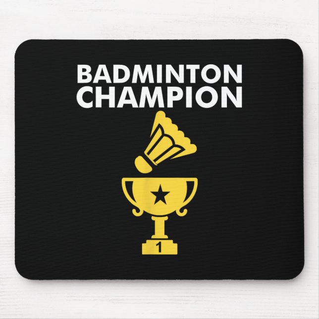 Badminton Champion Birdie Apparel Musmatta (Framsidan)