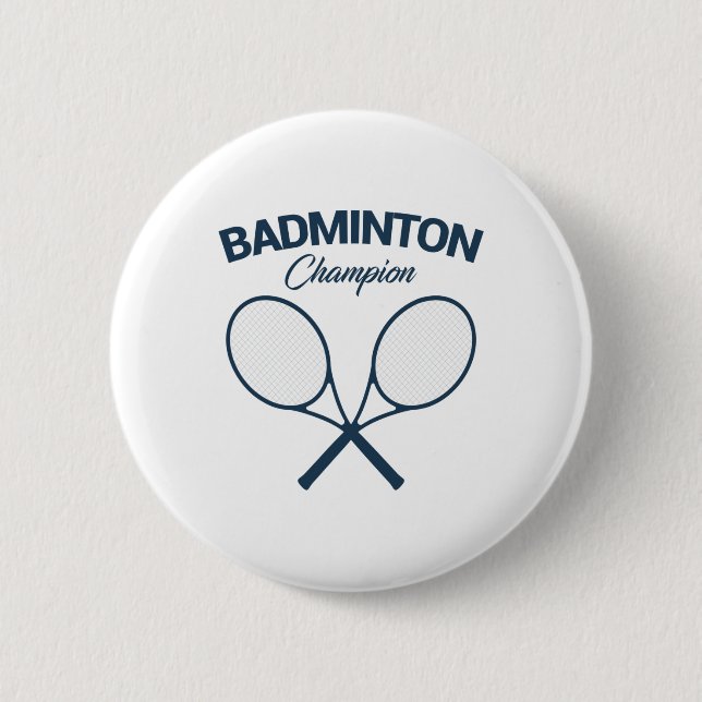 Badminton Champion I Racket I Shuttle I Badminton Knapp (Framsida)