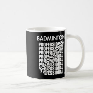 Badminton Champion Shuttle Racket Smash Tournament Kaffemugg