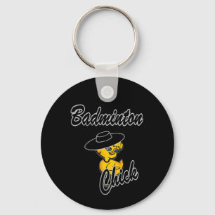 Badminton-Chick nr 4 Nyckelring