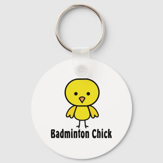 Badminton Chick Nyckelring (Framsida)