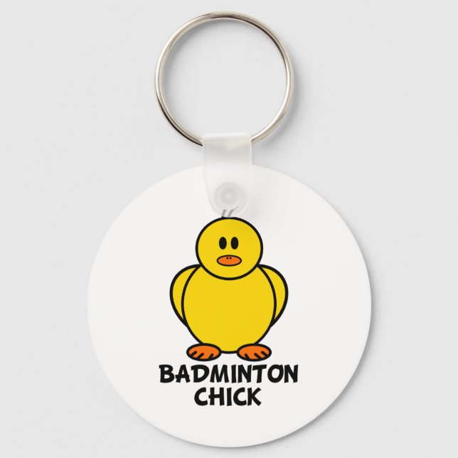 Badminton Chick Nyckelring (Framsida)