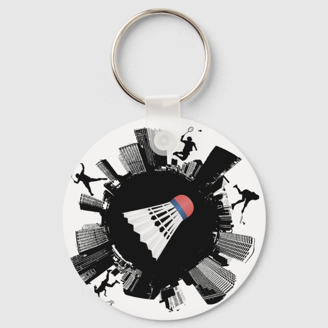 Badminton City Nyckelring (Framsida)