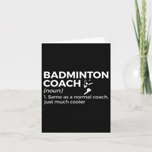 Badminton Coach Definition Funny Badminton Kort