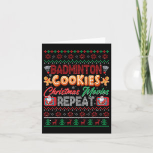 Badminton Cookies julfilmer Repeat Sweater Kort