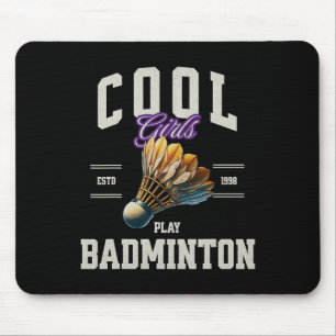 Badminton Coola Girls spelar Badminton Shuttle Wom Musmatta