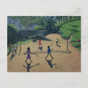 Badminton Coonoor Indien Vykort