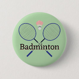 Badminton Design Button Knapp