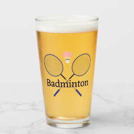 Badminton Design Glaskopp
