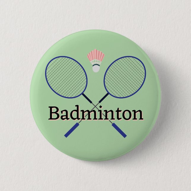 Badminton Design Knapp (Framsida)