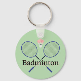 Badminton Design  Nyckelring