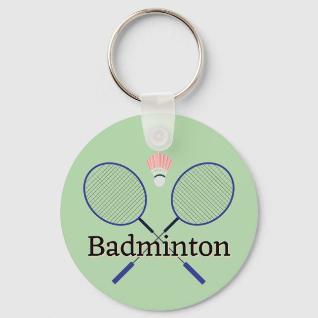 Badminton Design  Nyckelring (Framsida)