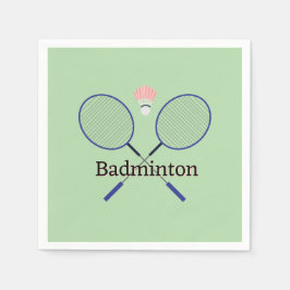 Badminton Design  Pappersservett