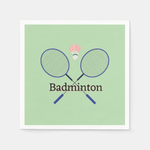 Badminton Design Pappersservett