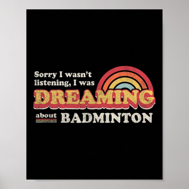 Badminton Design Poster (Framsidan)
