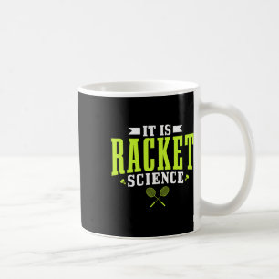 Badminton Det är Racket Science Manar Women Funny Kaffemugg