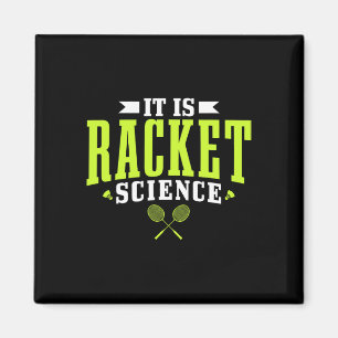 Badminton Det är Racket Science Manar Women Funny Magnet