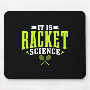 Badminton Det är Racket Science Manar Women Funny Musmatta