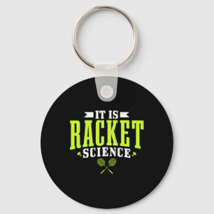 Badminton Det är Racket Science Manar Women Funny Nyckelring