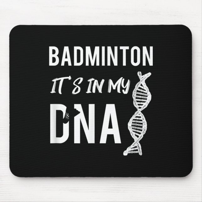Badminton Dna for Badminton Player Musmatta (Framsidan)