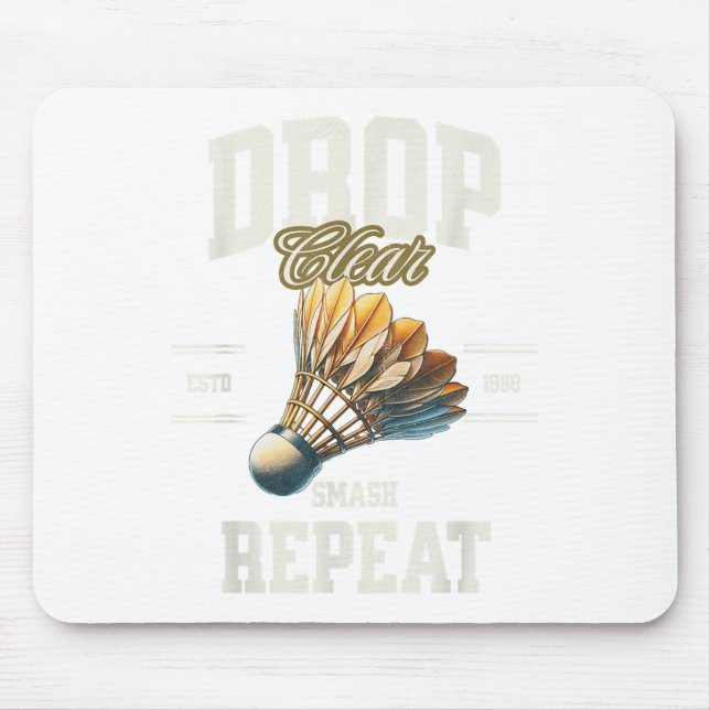 Badminton Drop Clear Smash Upprepa Shuttle  Musmatta (Framsidan)