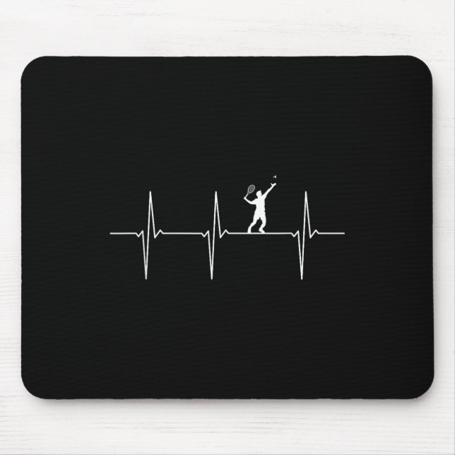 Badminton Ecg Heartslag Shuttle Pulse Frequency Musmatta (Framsidan)
