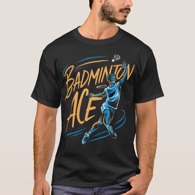 Badminton Ess T Shirt (Framsida)