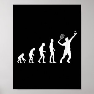 Badminton Evolution Shuttle Rolig Poster