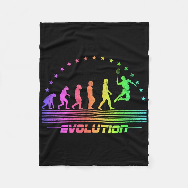 Badminton Evolutions Retro Shuttle Manar Badmi Fleecefilt (Framsidan)