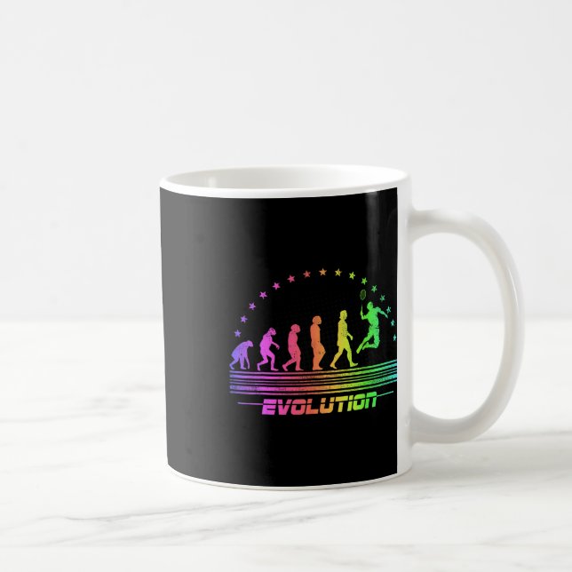 Badminton Evolutions Retro Shuttle Manar Badmi Kaffemugg (Höger)