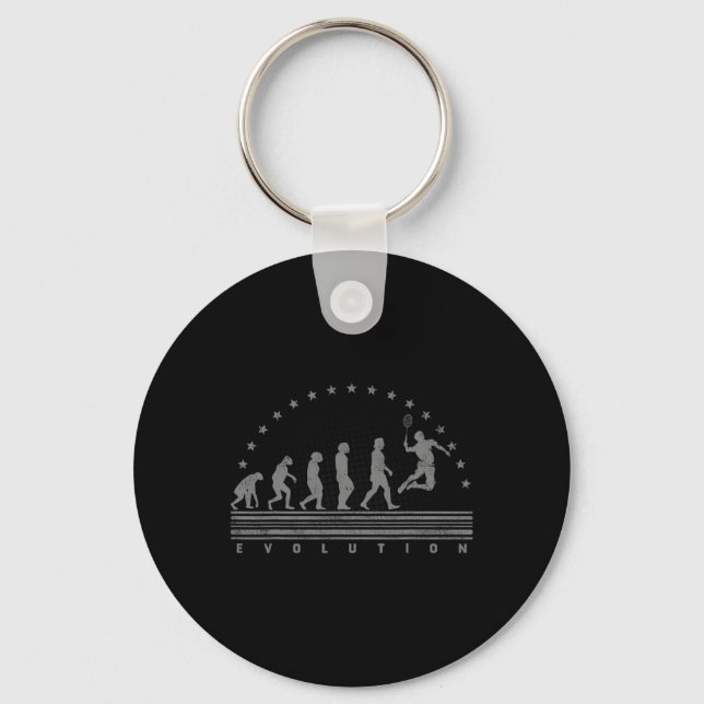 Badminton Evolutions Retro Shuttle Manar Badmi Nyckelring (Framsida)