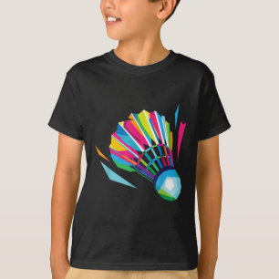 Badminton Fjäderboll Racketsport Badminton Popkons T Shirt