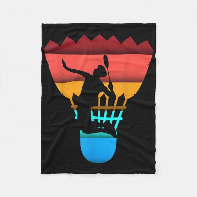 Badminton Fleecefilt (Framsidan)